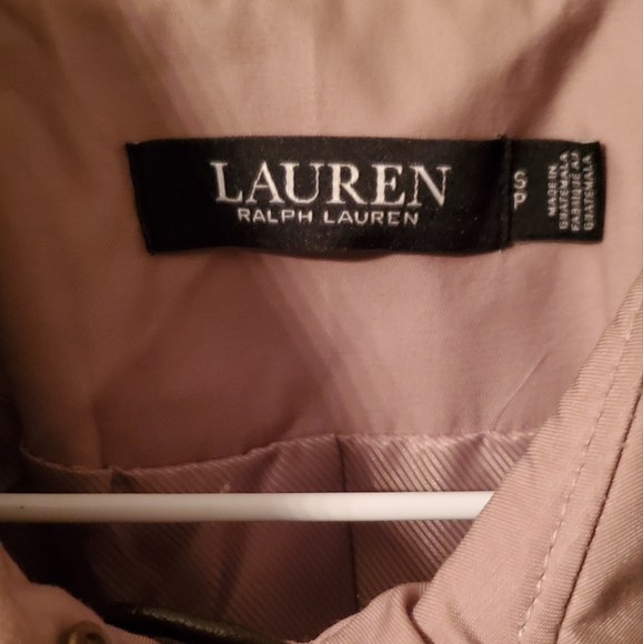 Lauren Ralph Lauren water-resistant trench/rain coat- Small - Picture 4 of 6